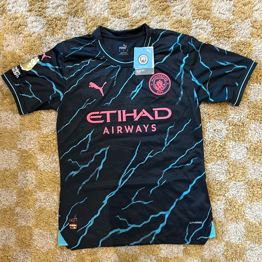 Doku Manchester City Football Club Jersey slim fit